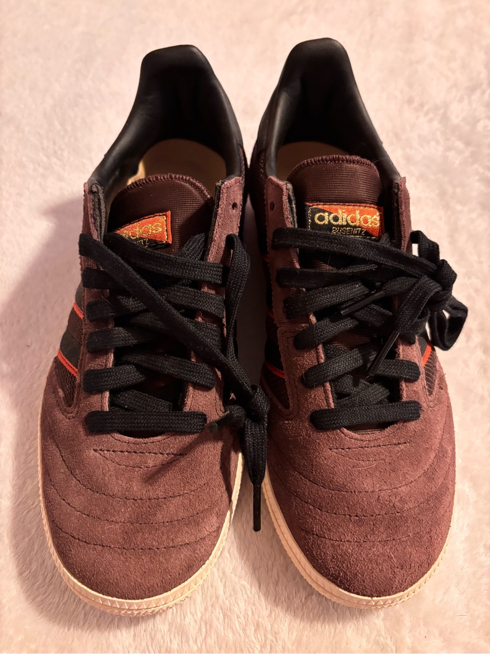 adidas Men’s Suede Sneakers in Dark Brown
